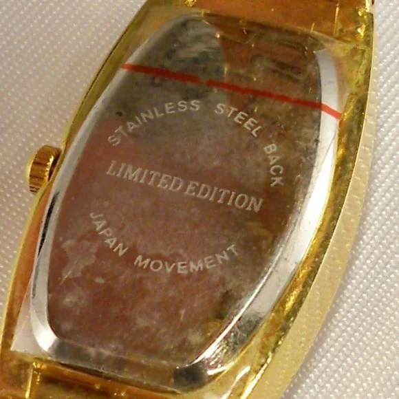 NEW R C by Adrienne Cubic Zirconias Gold Watch display picture 2